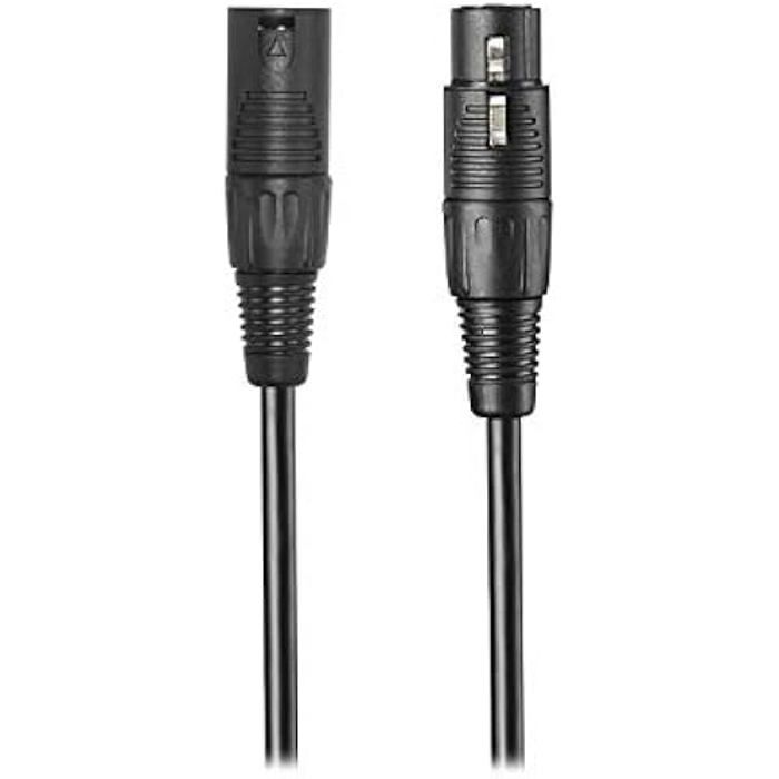 Microphone dynamique unidirectionnel atr1500x - audio-technica - noir