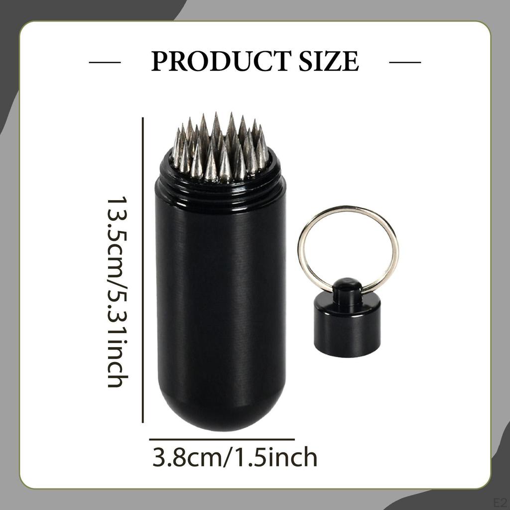 Pool Cue Tip Repair Tool Billiards Accessories Aluminum Maintenance with Key Chain Professional