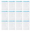 12pcs Foldable Storage Bags Travel Vacuum Space Saver Bag Store More Clothes for Clothing Plush Toys Pillow Rug