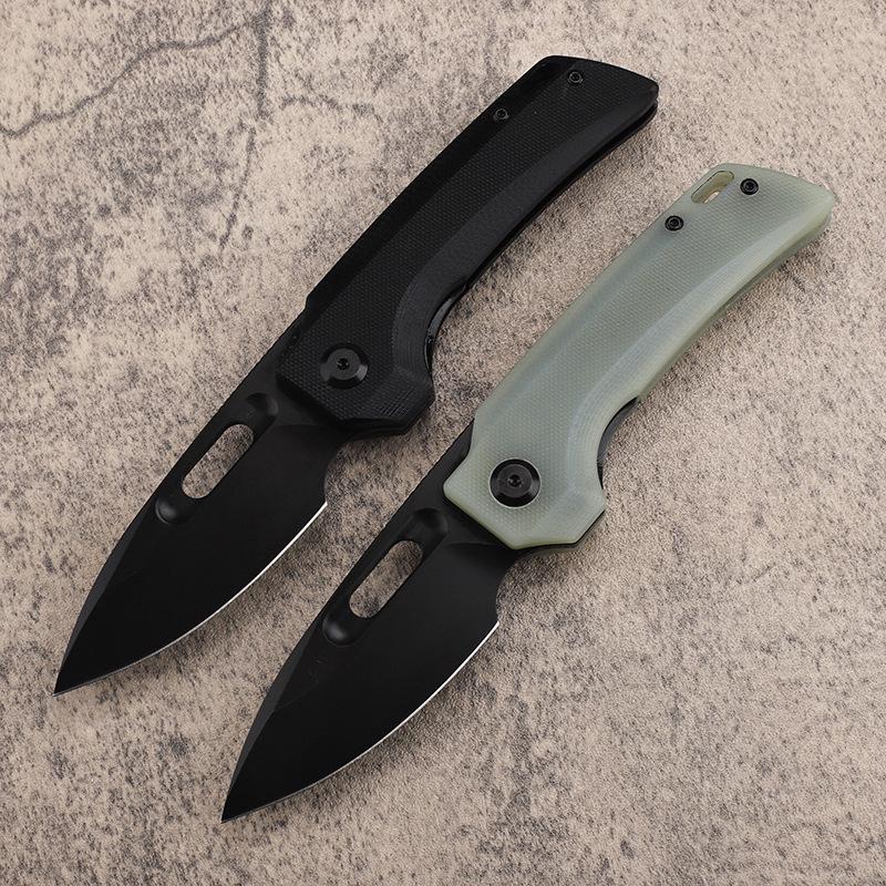 Outdoor Knife Folding Knife  D2 Steel Folding Knife Ball  Bearings G10 Handle Outdoor Camping Pocket EDC Tool  Couteau Pliant