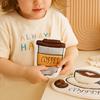 4Pcs/Set Absorbent Kitchen Hand Cloth Coffee Pattern Kitchen Cleaning Cloth Hand Towel  Kids