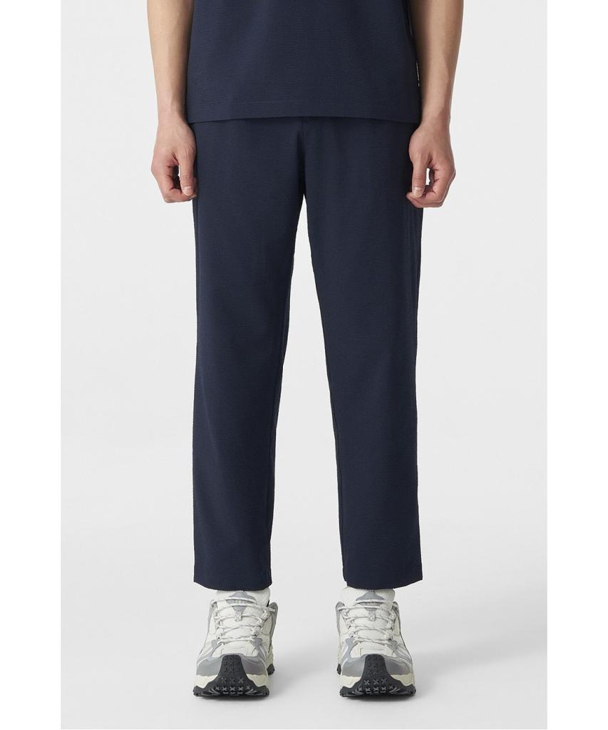 Koolongseupocheu Men'S Seersucker Tapered Fit Pants (Set-Up) Tlpnm26581Nay