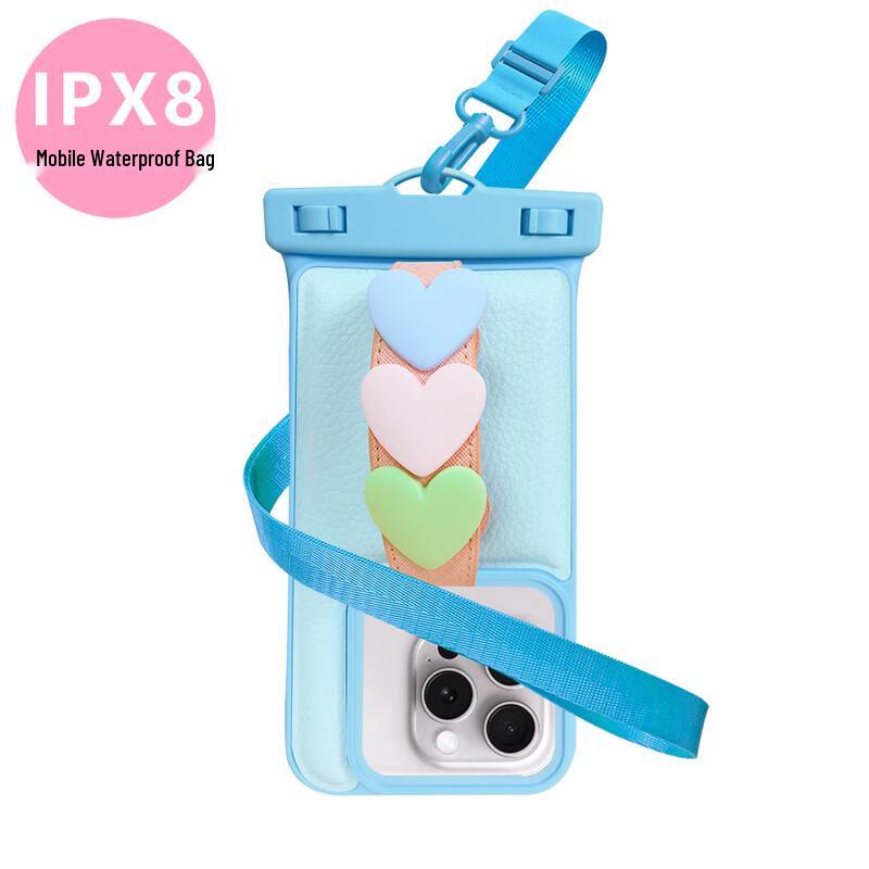 

Waterproof Phone Pouch with Lanyard and Wrist Strap