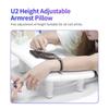 Rotating Lifting Manicure Hand Pillow U-shaped Arm Rest Stand Soft Nail Pillow  Nail Salon