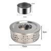 Stainless Steel Teapot Warmer Universal Warm Tea Stove for Home Travel Hotel