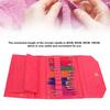 12 Pairs Knitting Kit 12 Different Sizes Comfortable Grip Glossy Polished Appearance Acrylic Material Crochet Supplies