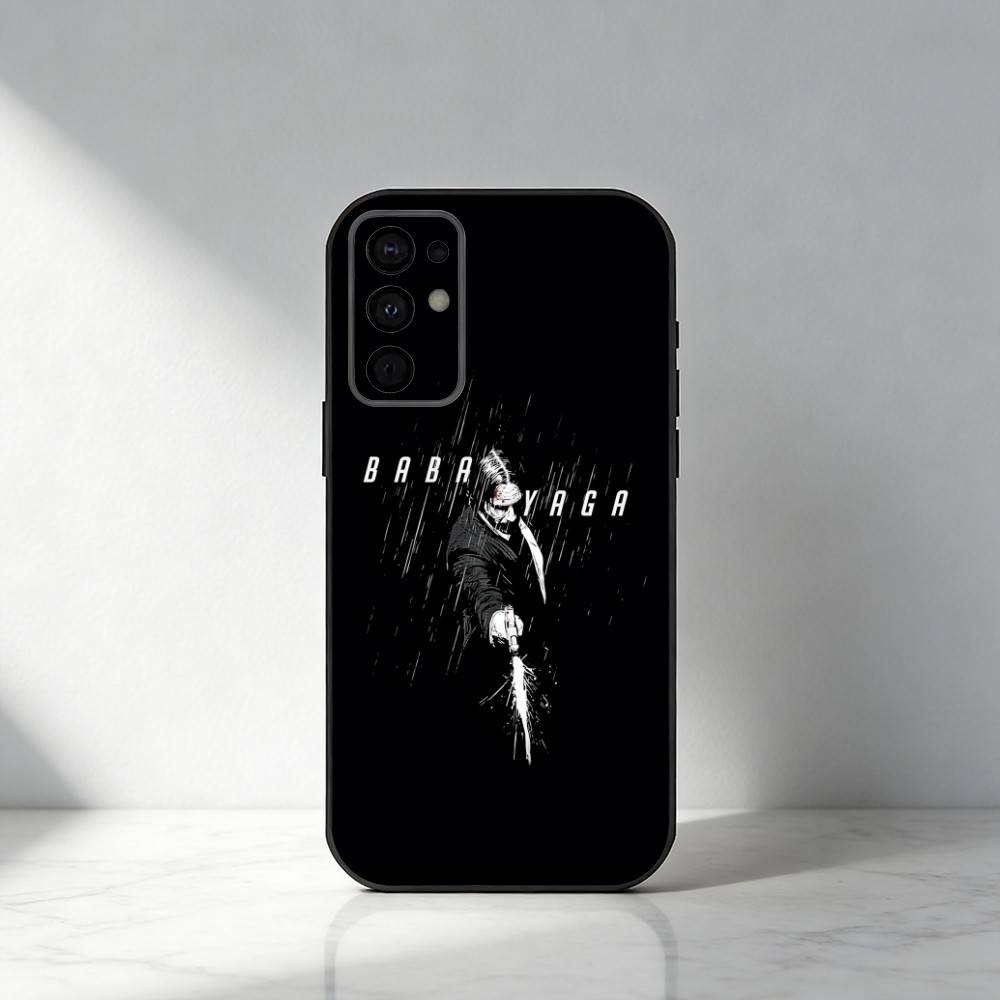 

Movie Character John Wick Phone Case For Samsung S25,S24,S21,S22,S23,S30,Ultra,S20,Plus,Fe,Note,5G Black Cover Samsung S26