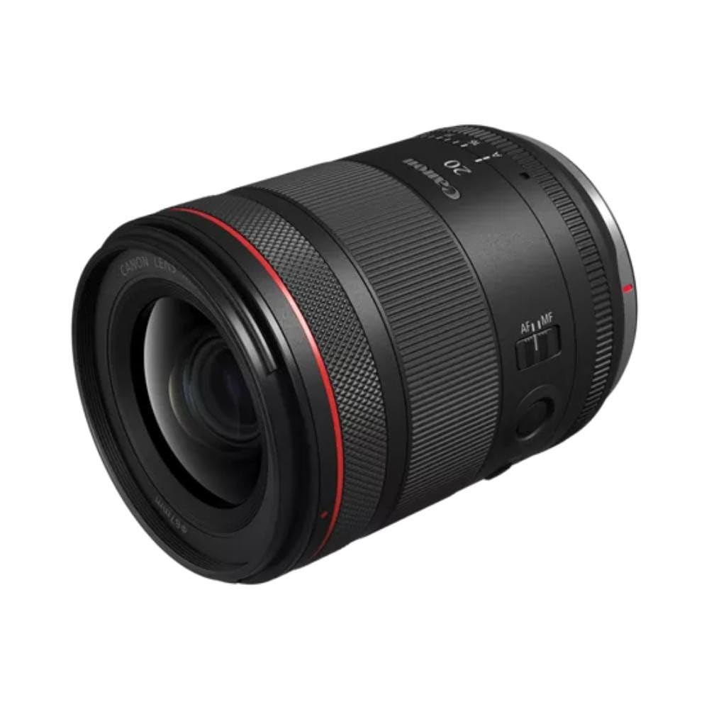 Canon RF20mm VCM Prime Camera Lens F1.4L Wide-Angle Black.
