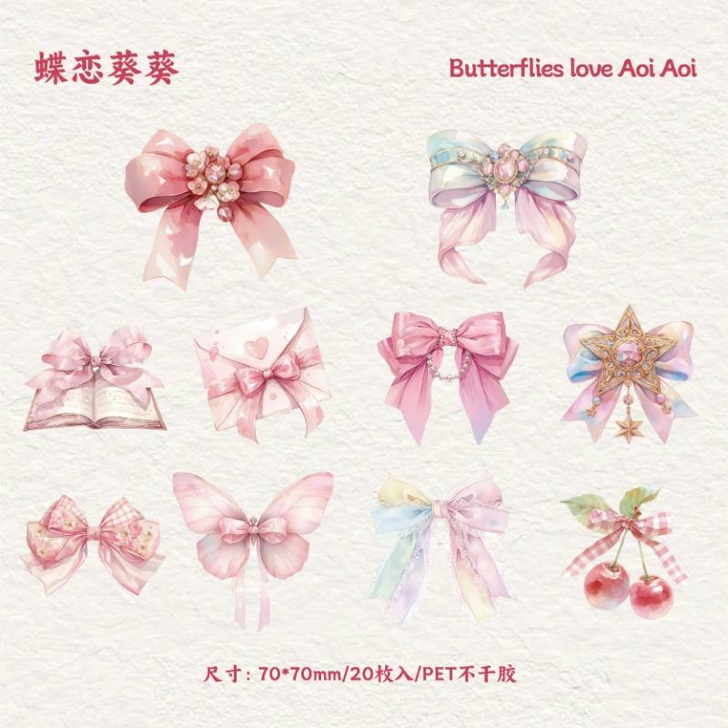 Laser Butterfly 3d Hot Stamping Diy Creative Decorative Sticker For Scrapbook