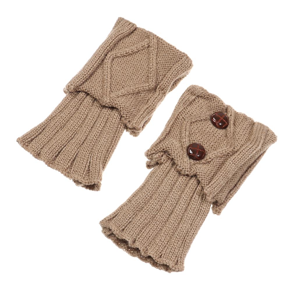 New Women Girls Solid Color Boot Socks Leg Warmers Socks Boot Warmers Knitting