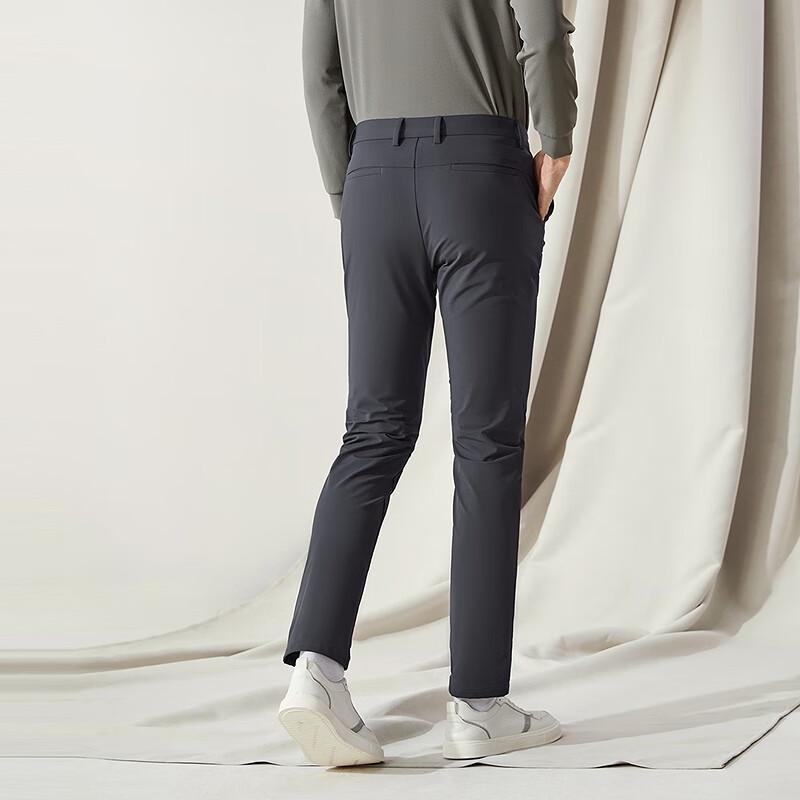 Septwolves Men's High-End Business Casual Straight Leg Pants