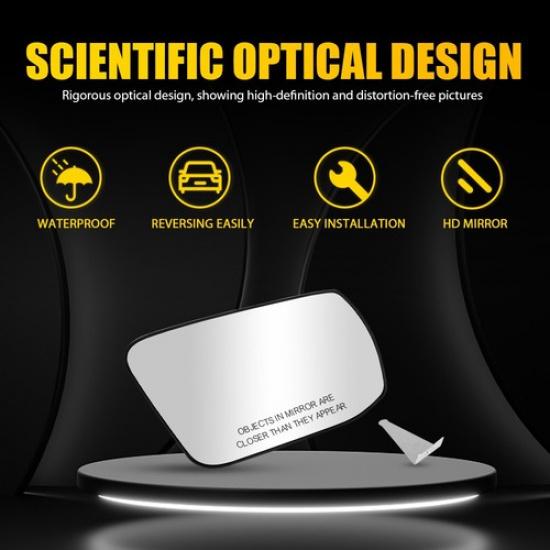 Mirror Glasses Passenger Right Side Hand 963653TH0A for Nissan Altima 13-18