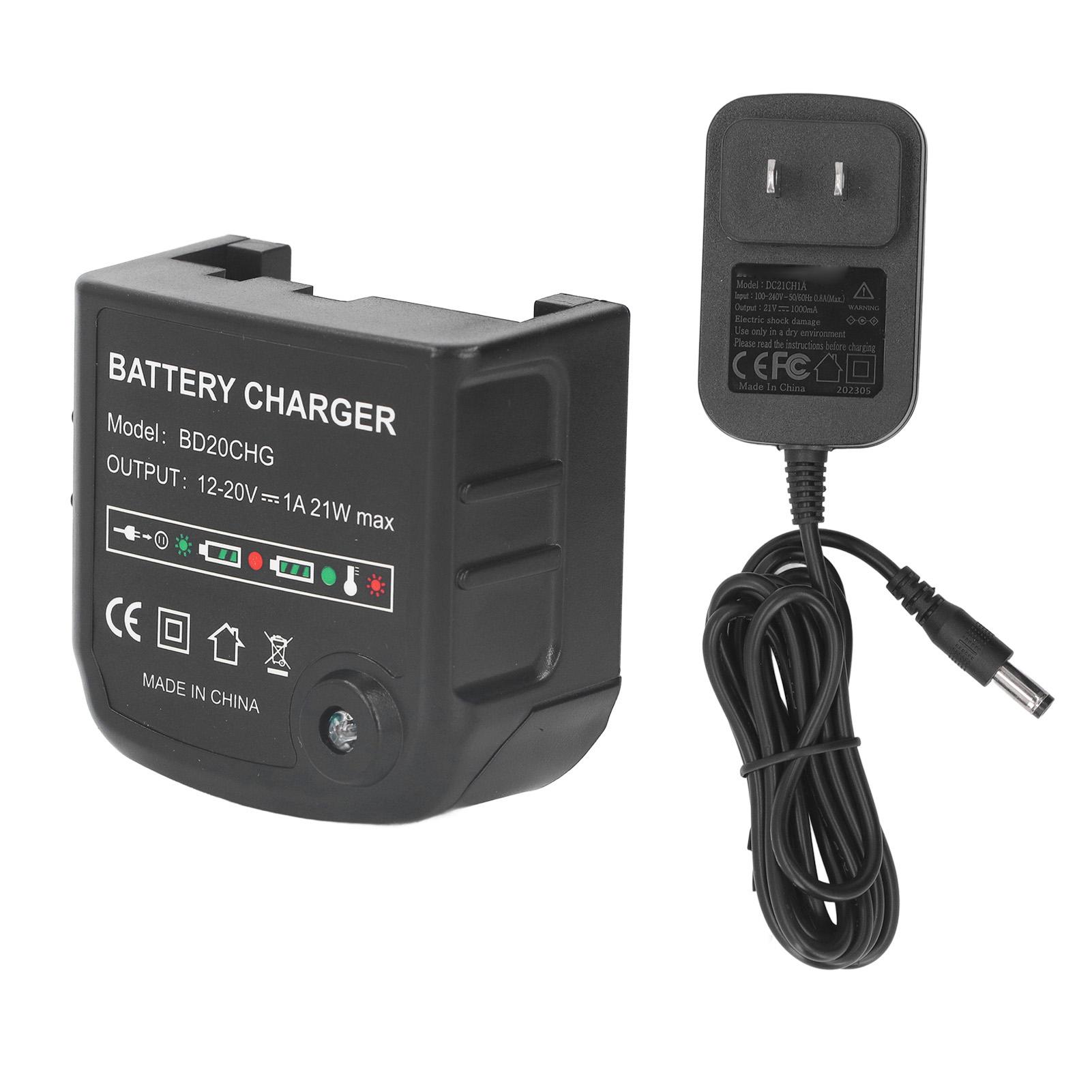 

Зарядное устройство для пылесоса, профессиональное эффективное зарядное устройство для литиевой батареи 20 В для LBXR20 LBXR20 OPE LB20 US Plug