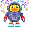 Baby Duck Toy Musical Interactive Toy Electric with Lights and Sounds Dancing Robot Spa Elements for Infants Babies Kids Gifts
