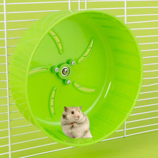 Yousheng Hamster Wheel Silent Rotatory Hamster Exercise Wheel Smooth Guinea Pig Running Round Wheel Pet Supplies