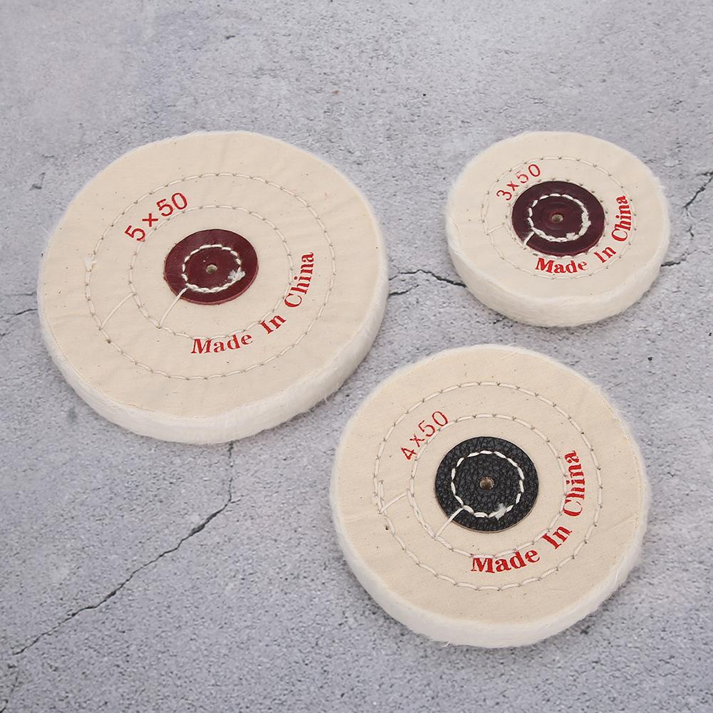 3pcs Buffing Polishing Wheel Jewelry Making Processing Polishing Tool (3inch 4inch 5inch)