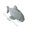 Cute Plush Shark Pencil Case Student Stationery School Supplies Kawaii Doll Back To School Storage Bag Pen Bag Stationery