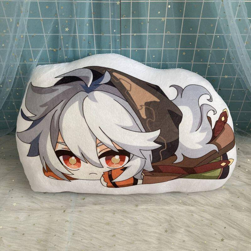 Kamizato Impact Genshin Ayaka Yae Miko Sleepy Plush Doll Cushion Pillow Gift