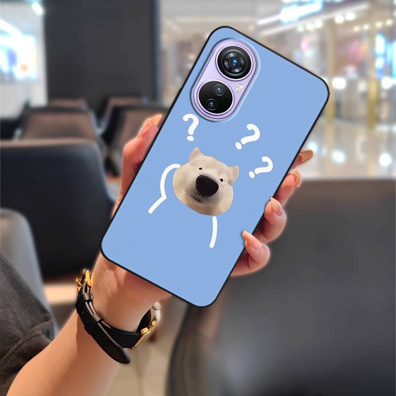 Handytasche Komplettschutz Handyhülle Für Blackview A200 Pro Rückseite Paar Cartoon Wasserdicht Stoßfest Staubdicht TPU