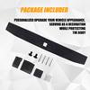 RANSOTO Tailgate Molding Trim Compatible With    2024 2025 Ford F150 F-150 Flexible Flex Step Cap Top Trim Protector Cover Replaces FO1904150C,