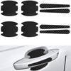 8x Car Door Handle Bowl Sticker Anti-Scratch Protector Cover Trim Accessories