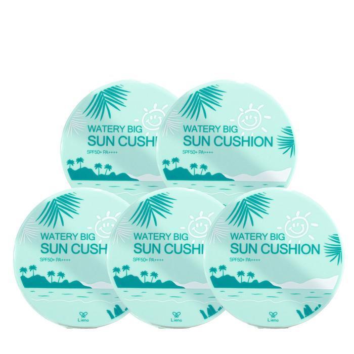 Season 4 Lieno Big Sun Cushion 25g Cushion Latest 5 (14334474) Lieno Sun Cushion 5 pcs