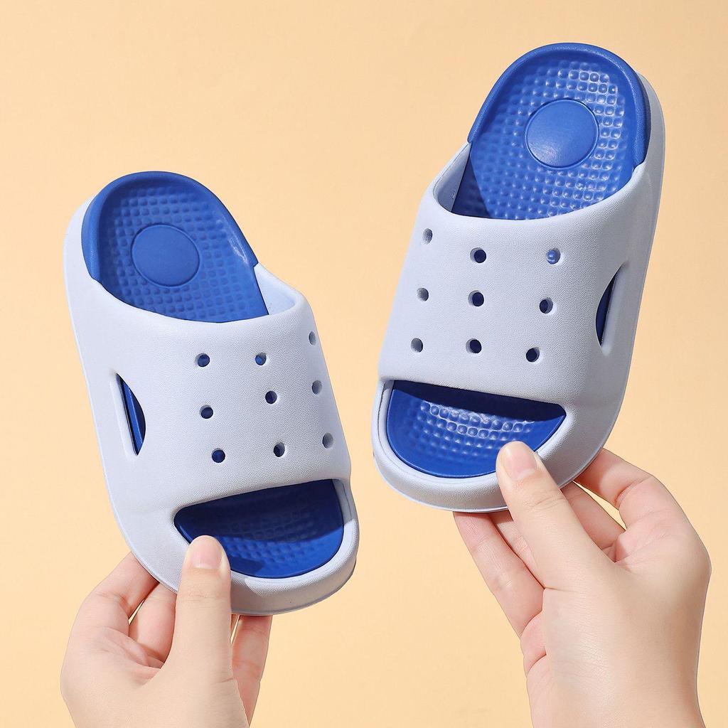 Summer 2026 Kids' Non-slip Indoor Slippers: EVA Bath Sandals for Boys & Girls, Parent-Child Style