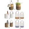 Imitation Rattan Wall Hanging Baskets Plant Chlorophytum Handmade Artificial Flower Vase Single Rope Planter Baskets