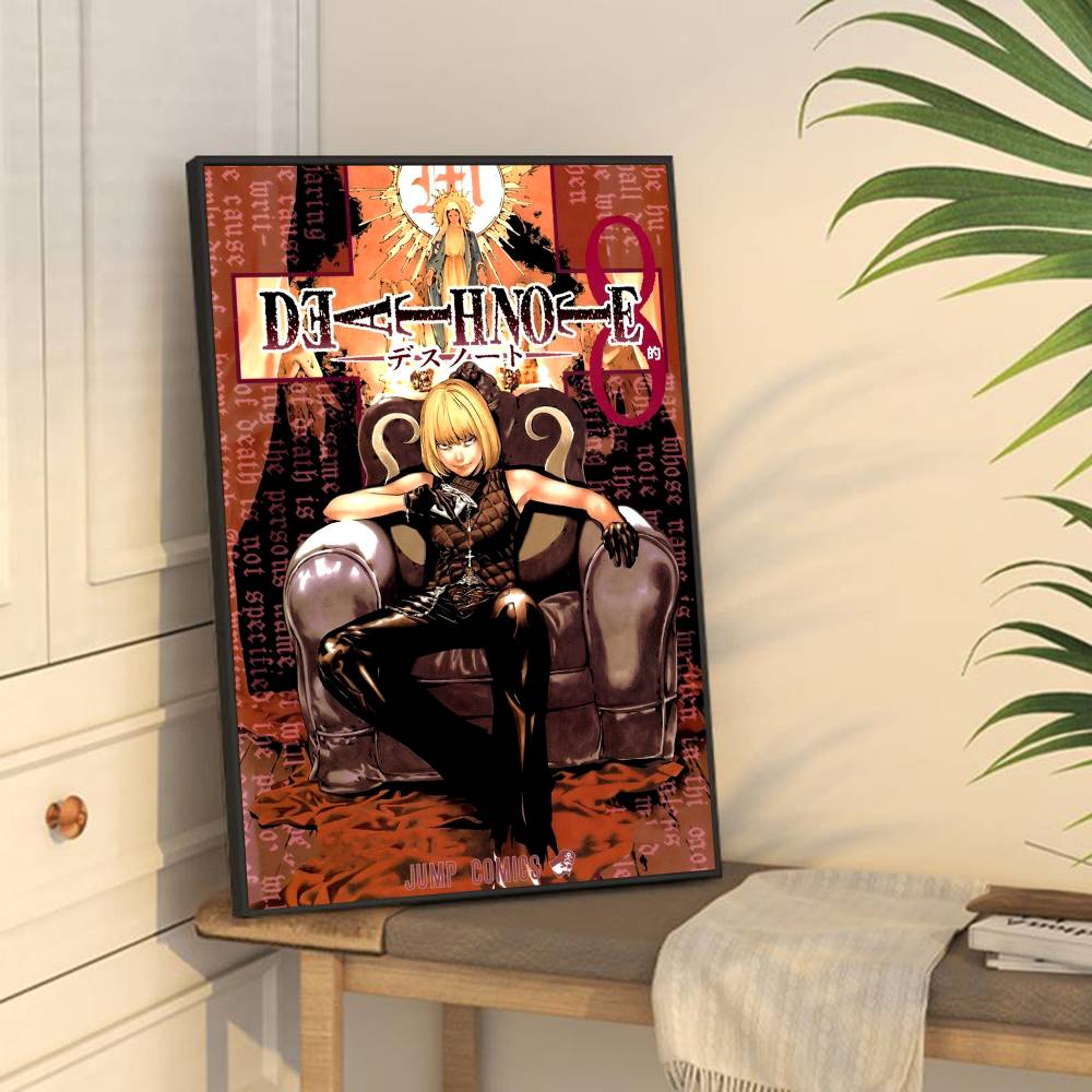 Japaese Anime DEATH NOTE Anime Posters Sticky Whitepaper Sticker DIY Room Bar Cafe Kawaii Room Decor
