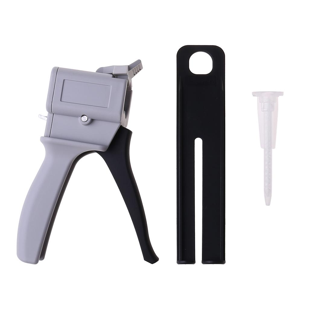 Upgraded Dispenser Gun Epoxy Glue Gun for Impression Mixing Dispensing Gun Applied to 50ml 1: 1/1: 2 AB Plastic Tube Dur