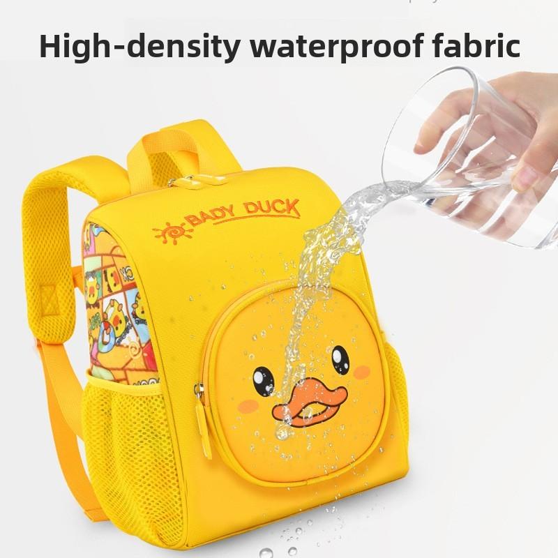 Dinosaur Cartoon Kids Backpack Waterproof Large Capacity School Bag For Children
