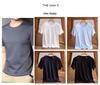 Men's Loose-Fit Short-Sleeve Round Neck T-Shirt, 100% Mercized Cotton.