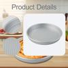 Plaque à pizza perforée en alliage d'aluminium Ustensiles de cuisine Polyvalente, Plateau de cuisson pour pizzas au four Rond pour