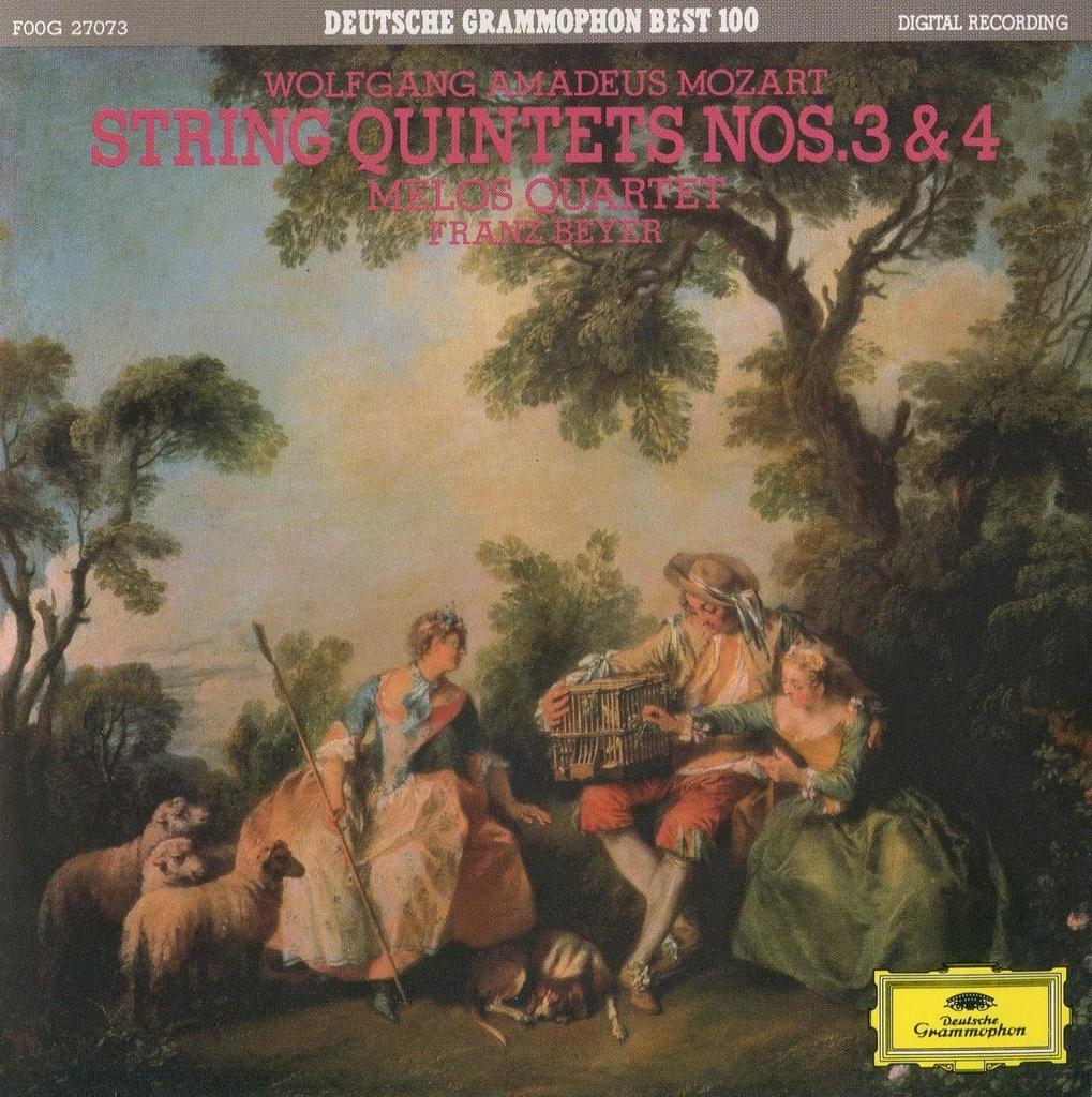 CD MOZART - String Quintet No. 3 In C Major F00G27073 Japan Classical Used