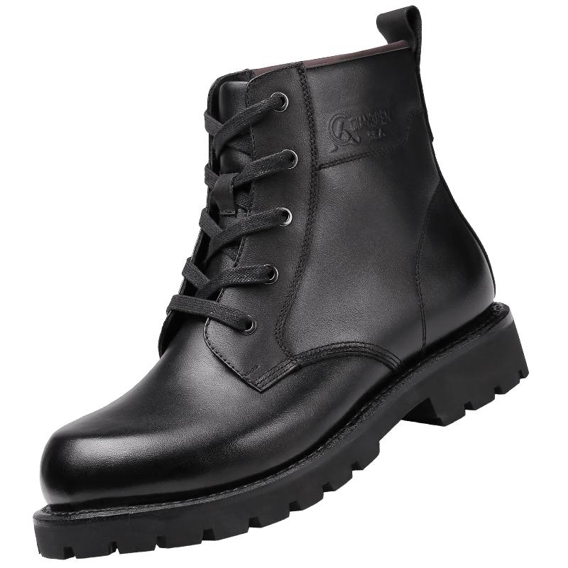 Strongman 3515 Men s Goodyear Welt Leather Martin Boots 42 чёрный