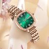 Ultra Thin Watches for Women New Minimalist Rose Gold Watches for Women Custom Square Design Watch Manufacturers