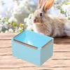 Plastic Hamster Bowl Double Function Food and Water Feeding Dish for Guinea Pig Rabbit Small Pets