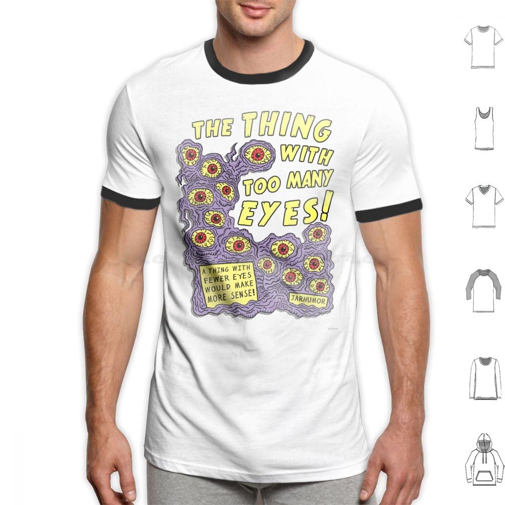 Too Many Eyes T Shirt Men Women Kids 6xl Eyes Eye Eyeball Monster Movie Movies Film Cinema Ed Wood Midnight Midnite Creature