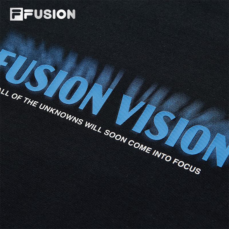 Fila Fusion Unisex Crew Neck Cotton T-Shirt