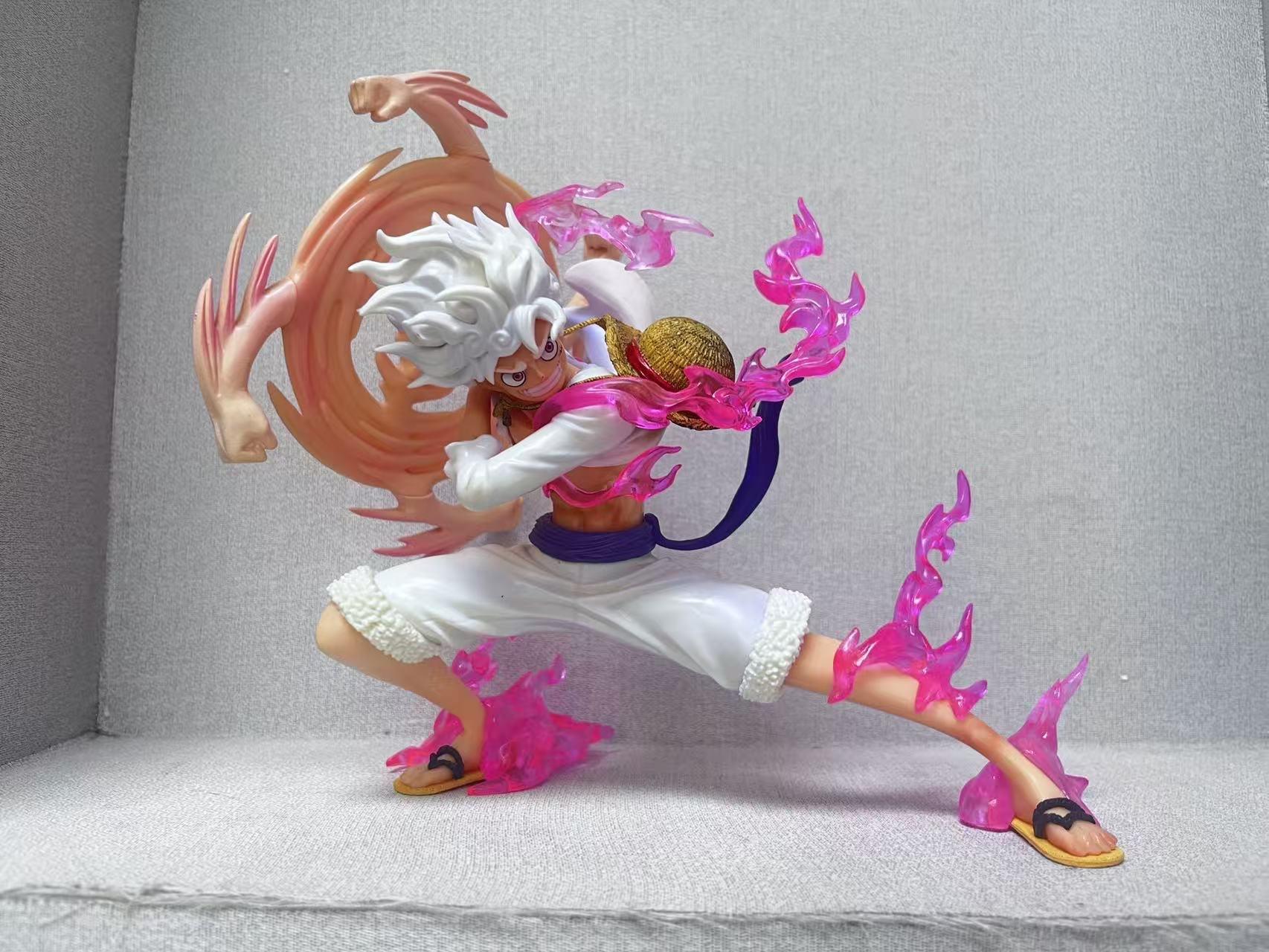 One Piece figure Luffy Sun God, shake Nika Luffy statue, tabletop ornament two-dimensional peripheral doll