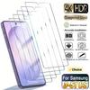 3-5 Stück 4K HD Gehärtetes Glas für Samsung S26 Ultra S24 Plus S23 FE S22 S21 FE S25 Ultra Fingerabdruck-Entsperrung Displayschutzglas