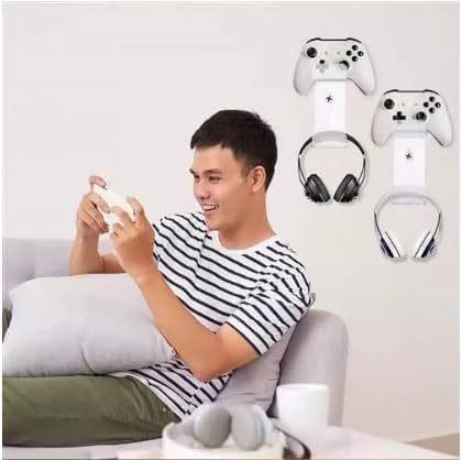 Transparent Acrylic Wall Mounted Controller Headphone Display Stand Video Game Controller Stand Game Controller Bracket