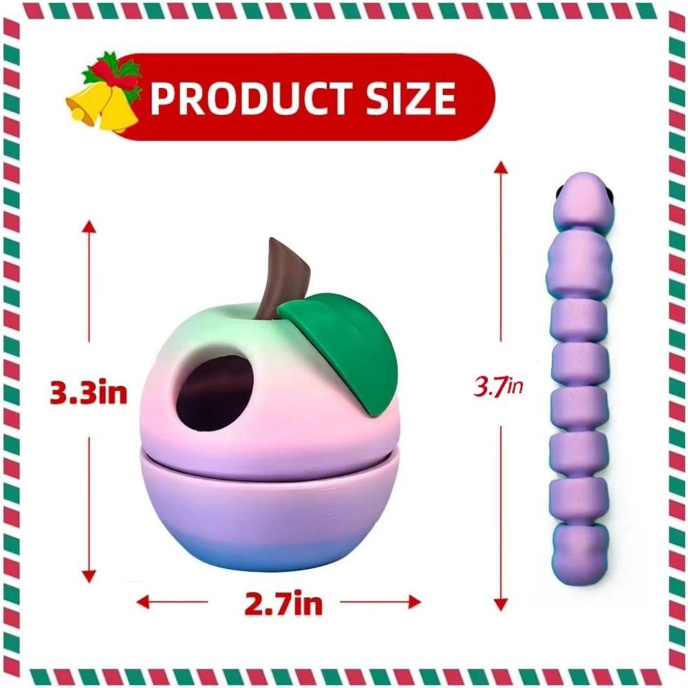 Multi-color 3D Printed Fruit Toy Cute and Silly Plastic Desktop Decorations  Desktop Decorations