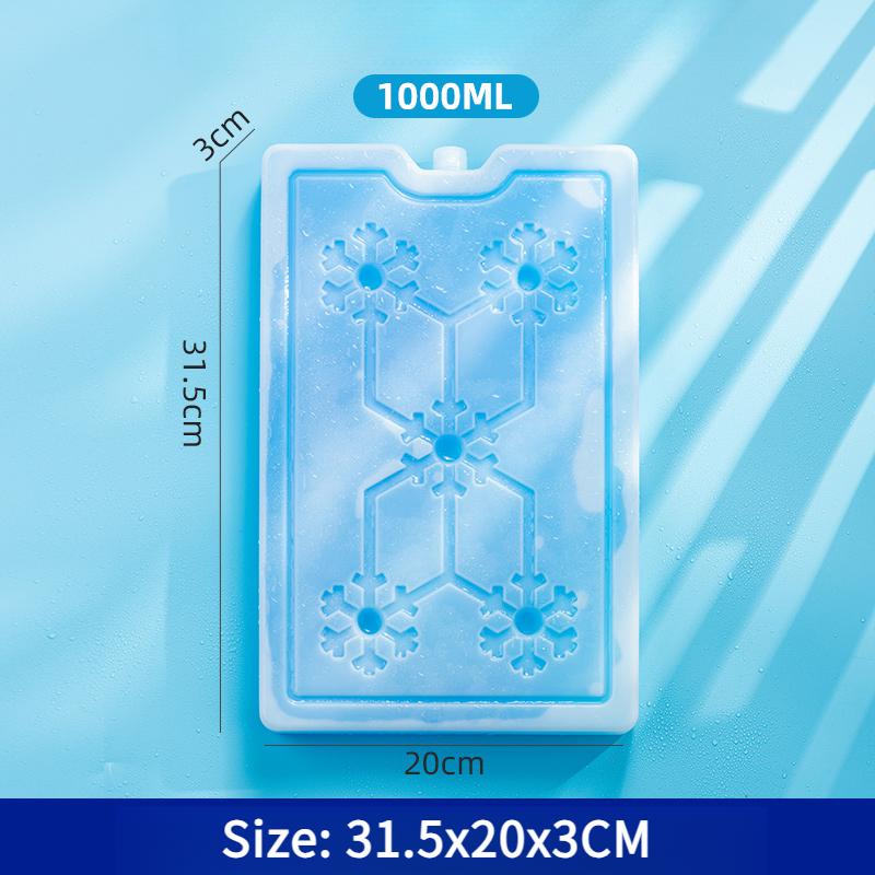 GIANXI Food Cooling Ice Crystal Box Reusable Portable Fast Cold Pack Outdoor Camping Food Fresh Cooler