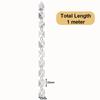Triangle Chandelier Lamp Prism Clear Acrylic Door Curtain Divider Party Ornament  Hotel Lobby Decor