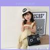 Fashionable Korean Style Pu Backpack For Kids With Cute Cartoon Letters And Durable Design