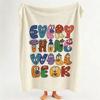 Illustrator N Nina D Dzyvulska Throw Flannel Throw Blanket Suitable for Sofa Living Room Bedroom