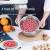 5L Stainless Steel Automatic Meat Grinder & Food Processor