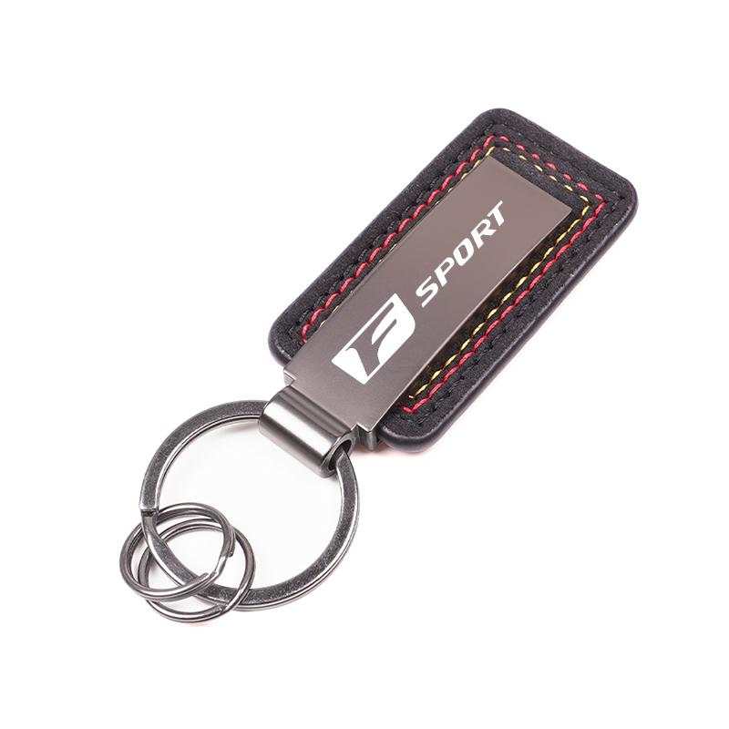 Lexus Logo Zinc Alloy Key Chain Car Personalized Keychain For Lexus FSPORT LBX NX RX 350h 450h ES UX 300e GS GX IS LS LX CT LC