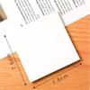 Self Adhesive Notepad Planner Sticker PET Memo Pad Transparent Sticky Notes Daily To Do List